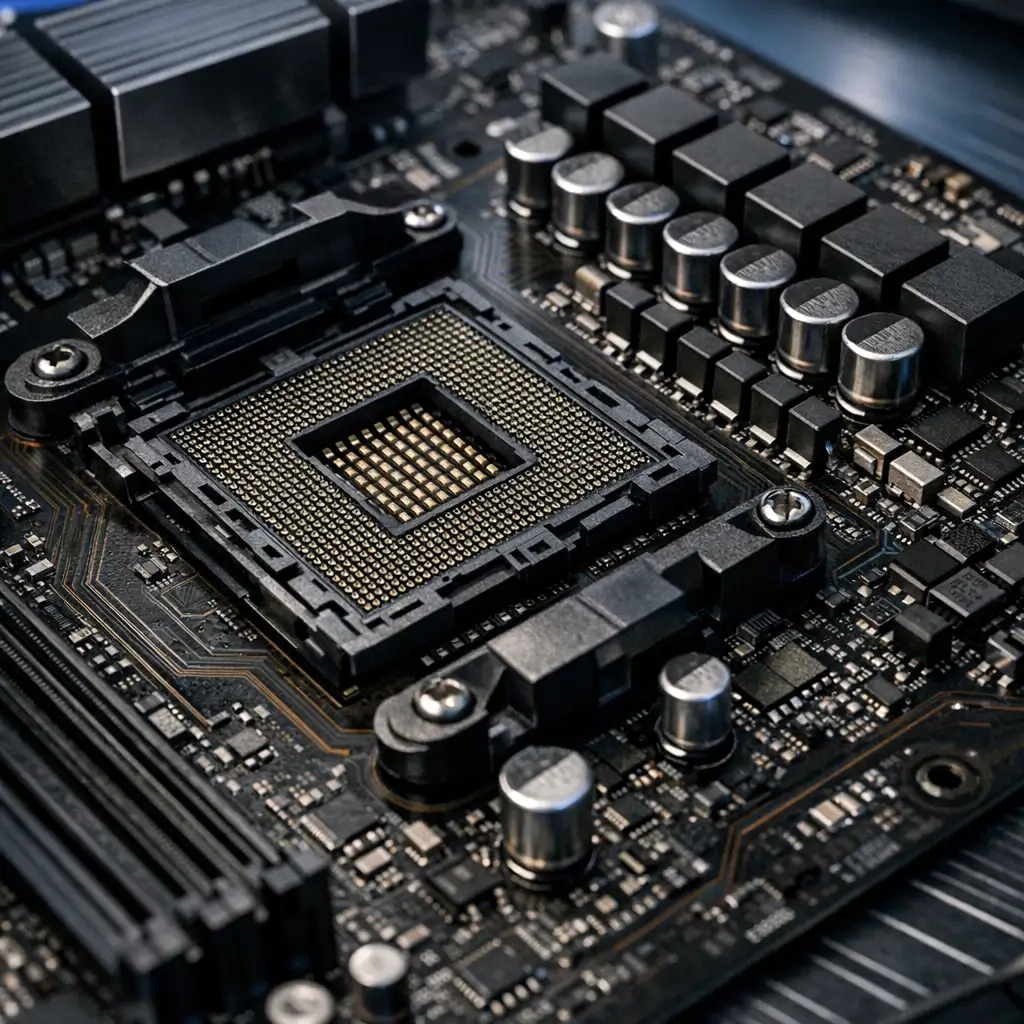 Bo mạch chủ AMD A320 socket AM4 giá rẻ cho PC văn phòng.