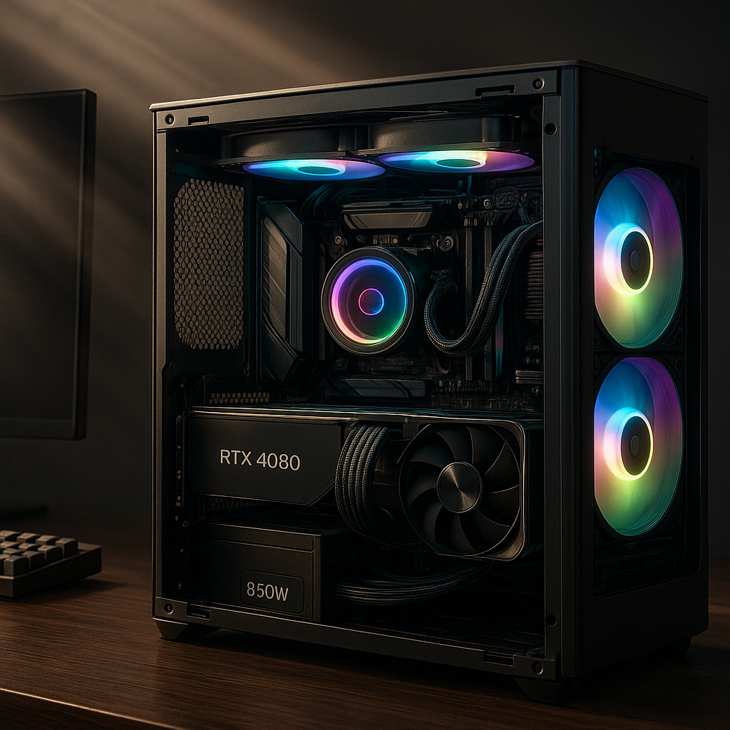 Build PC Mini-ITX hoàn chỉnh trong case nhỏ gọn