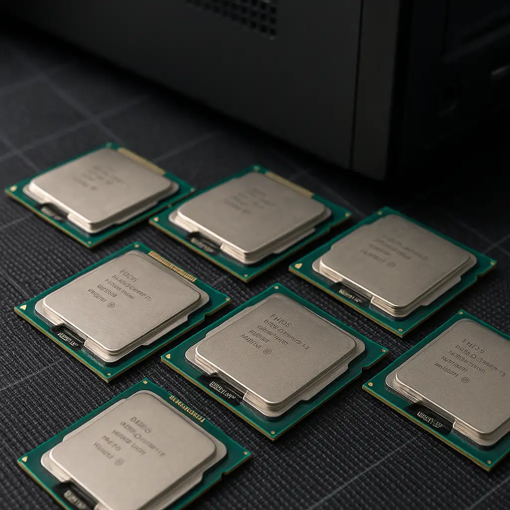 Các dòng CPU Intel Core i5 và i7 thế hệ đầu tiên tương thích socket 1156.