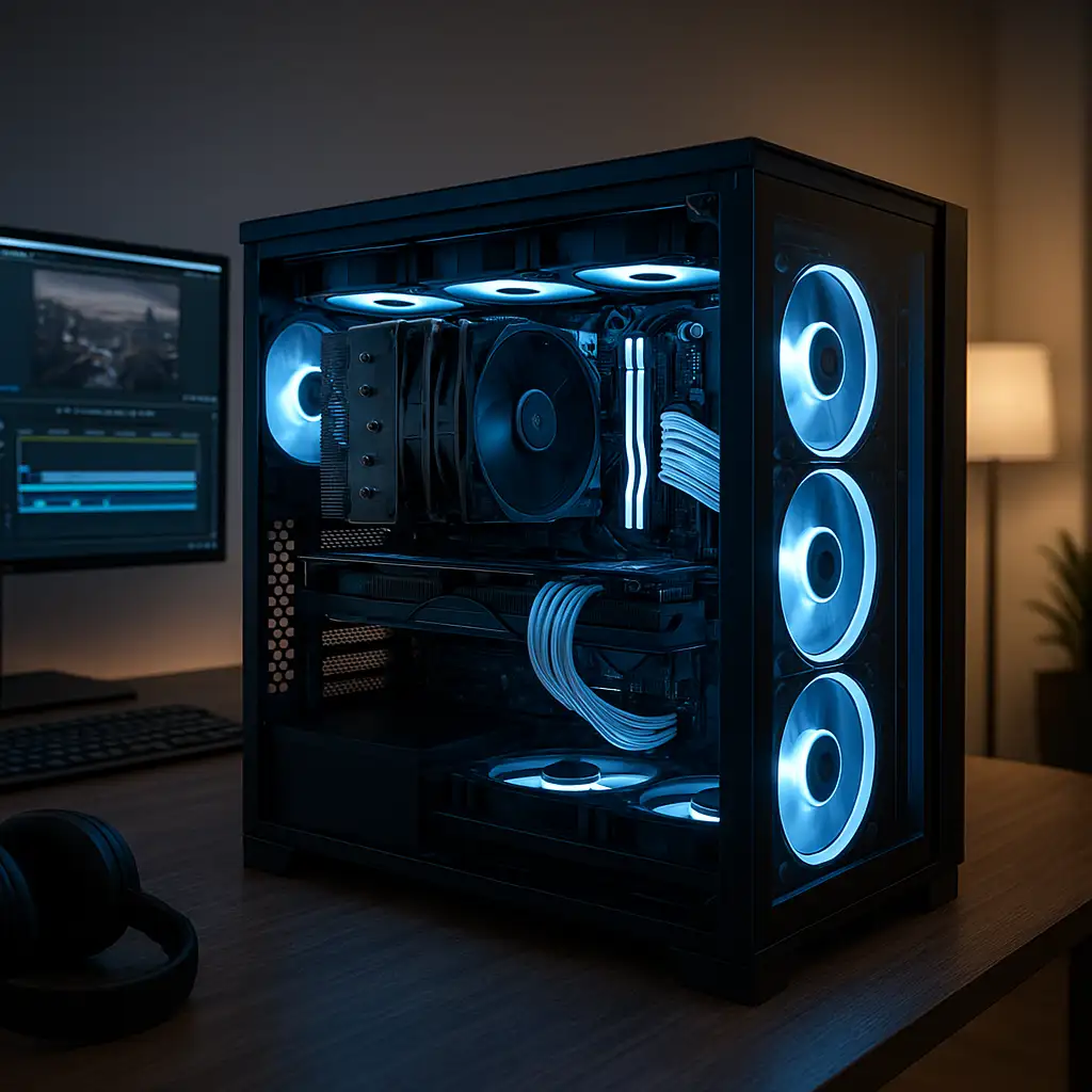 Hệ thống workstation build trên nền tảng main X99 và CPU Xeon E5 v4 mạnh mẽ cho render đồ họa.