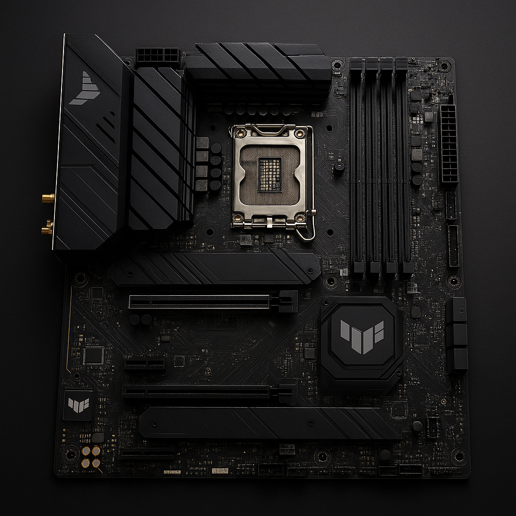 Hình ảnh bo mạch chủ Mainboard Intel B760 điển hình